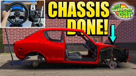 Installing Most Detailed Car Chassis My Summer Car W Logitech G27