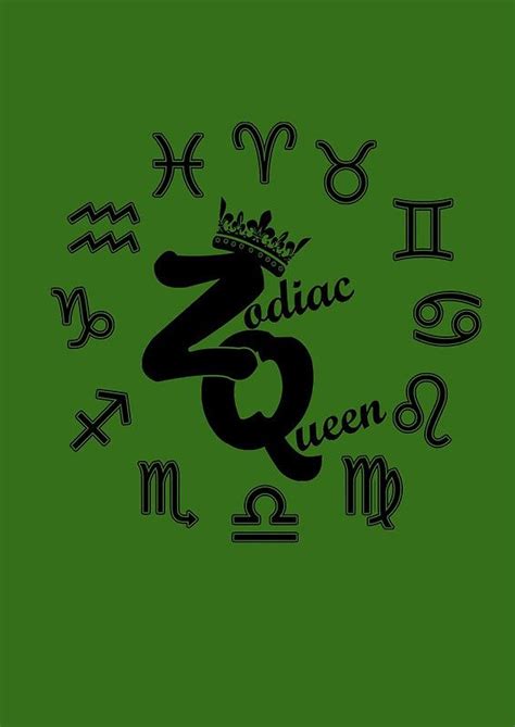 Zodiac Queen ♈♉♋♌♍♊♎♏♑⛎♐♓♒ Wkd Spiral Notebook Queens Zodiac