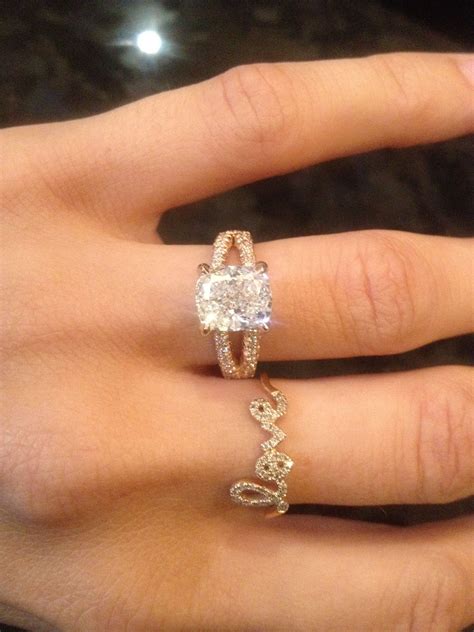 Unique Paulina Gretzky Wedding Ring For Men Diamond Wedding Rings