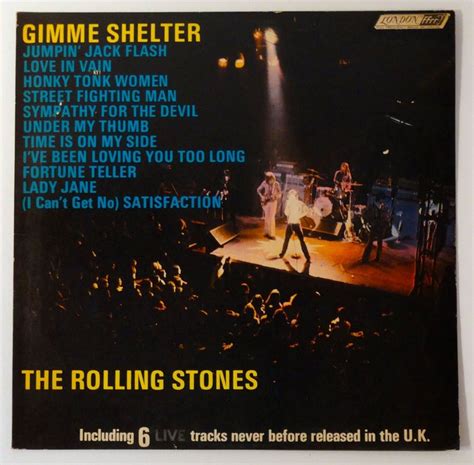 The Rolling Stones Gimme Shelter LP Columbian Pressing Catawiki