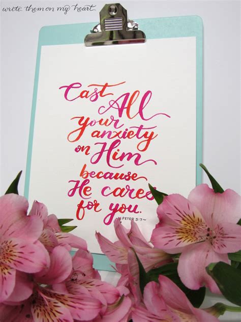 1 peter 5:7 greek study bible (apostolic / interlinear). How to Cast All Your Anxiety on God - 1 Peter 5:7