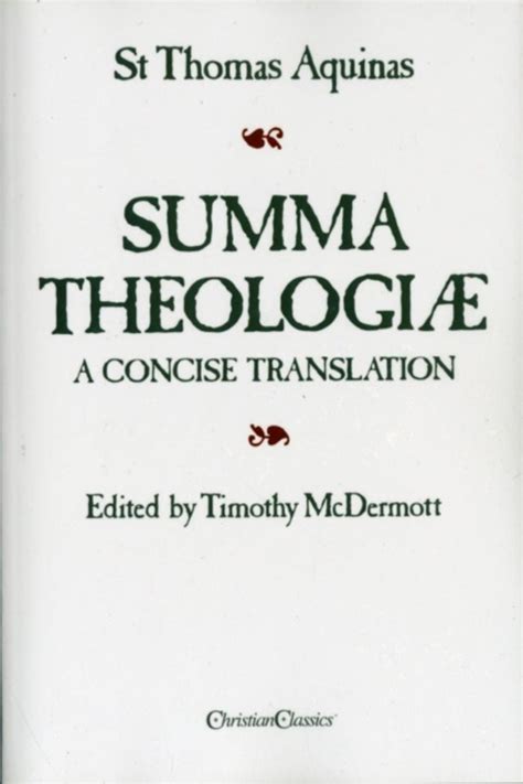 Summa Theologiae Saint Thomas Aquinas 9780870612107 Boeken