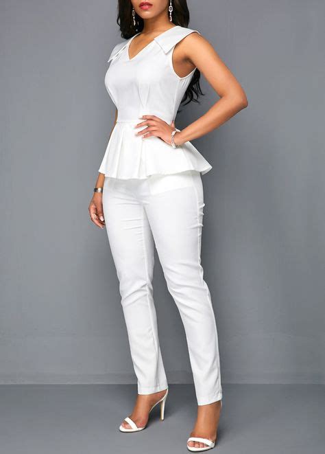 8 All White Party Outfits Ideas All White Party Outfits Peplum Dress