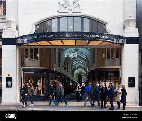 Burlington Arcade London Uk Stock Photo Alamy
