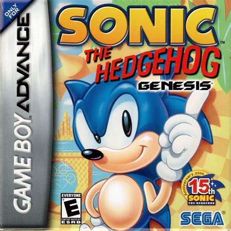 Sonic The Hedgehog Genesis Box Shot For Game Boy Advance Gamefaqs