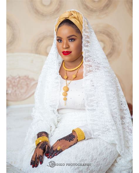 Nigerian Muslim Bridals Presents Beautiful Hausa Wedding Dinner Pictures Of Maryam And Ishaq