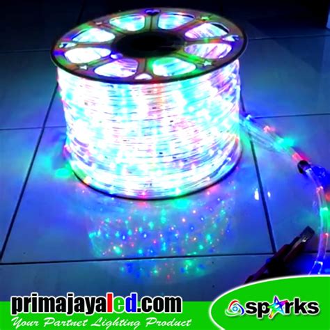 Pasti masih banyak deh dari kamu yang menempatkan lampu seadanya saja. Lampu Selang LED Bulat RGB 100 Meter • Prima Jaya LED
