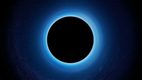 Download Wallpaper 2560x1440 Black Hole Eclipse Stars Singularity
