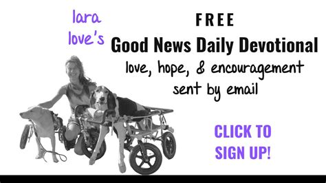 Stand Your Ground Lara Loves Good News Daily Devotional