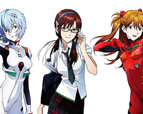 Neon Genesis Evangelion Female Characters
