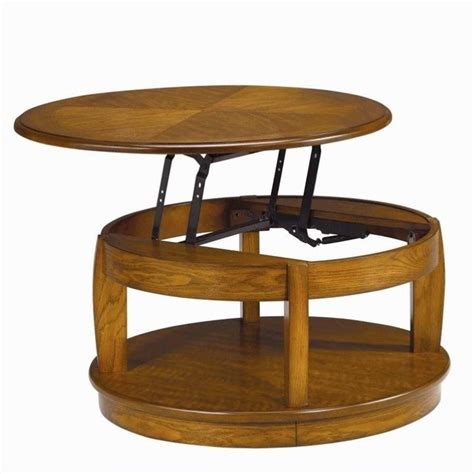 For your convenience, we've included links to the products. Hammary Ascend Round Lift Top Cocktail Table in Medium Oak ...