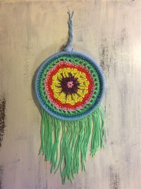 Crocheted Dream Catcher Etsy