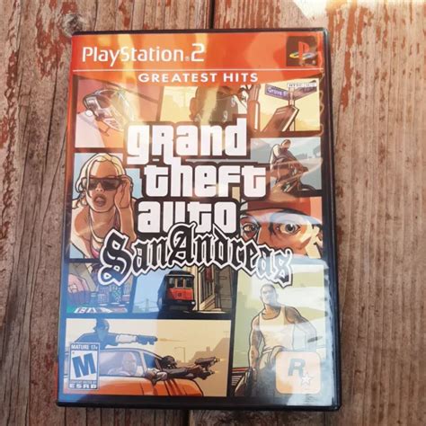 Grand Theft Auto San Andreas Gta Playstation 2 Complete W Map Nice