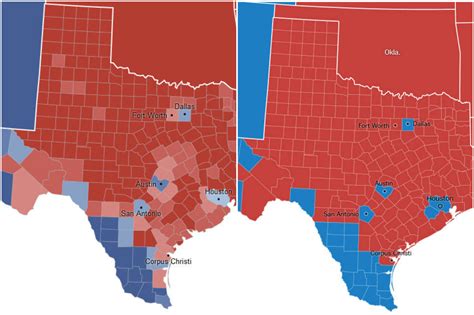 Use the voter lookup on votetravis.com to view your personal ballot. Map comparison: Texas' 2012 election results versus 2016 ...