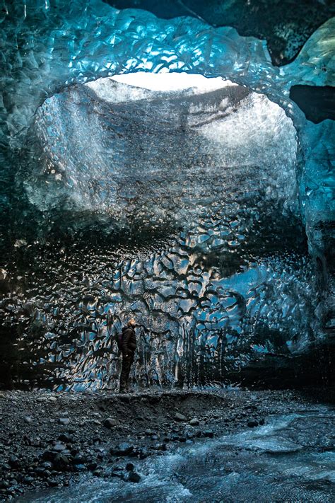Marcher Sur Un Glacier Et Découvrir Une Grotte De Glace En Islande