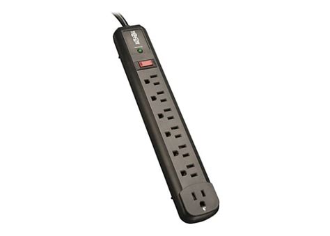 Tripp Lite Surge Protector Power Strip 7 Outlet 6 Right Angle 4ft