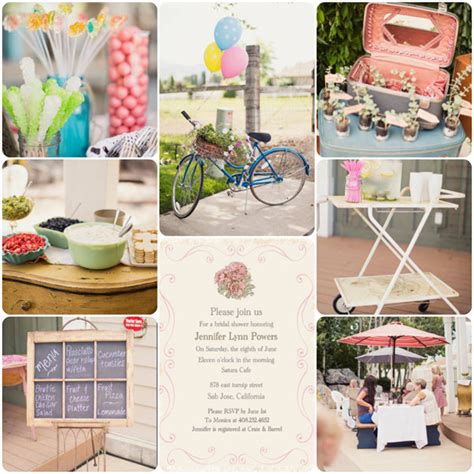 {special wednesday} planning a rustic vintage bridal shower blog