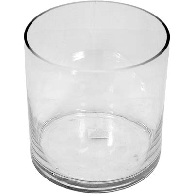 Glass Cylinder 10"x 10" (4 Per Case) - All Floral Supplies png image