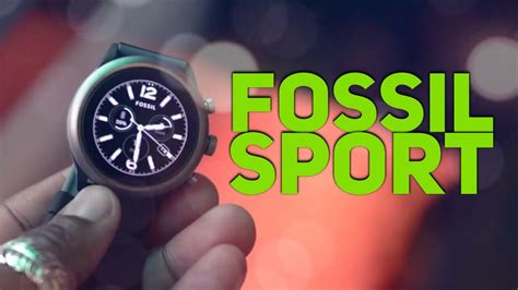 Based on its name, you'd think the fossil sport is designed strictly for the athletic crowd. Fossil Sport With Snapdragon Wear 3100 Hands On - YouTube