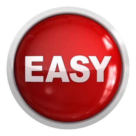 Easy Button Stock Illustrations 13745 Easy Button Stock