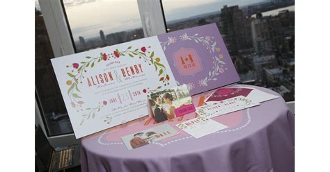 Whitney Port Wedding Paper Divas Invitations Popsugar Love And Sex Photo 9