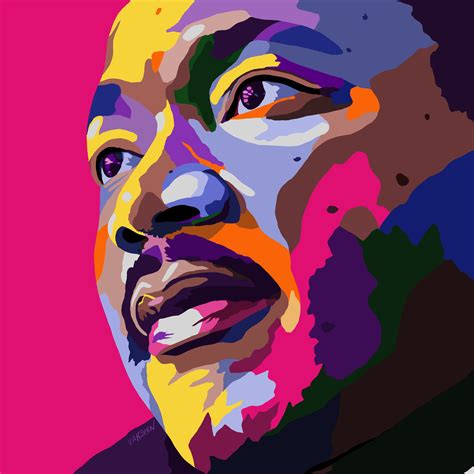 Dream Martin Luther King Jr Portrait Art Limited Edition Giclee A