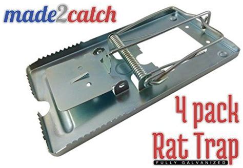 All departments alexa skills amazon devices amazon warehouse deals apps & games audible audiobooks automotive baby beauty books clothing & accessories electronics gift cards grocery handmade health amazon best sellers our most popular products based on sales. Pest Control Traps - made2catch Classic Metal Rat Trap 4 ...