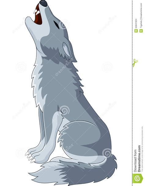 Try dragging an image to the search box. Cartoon Wolf Howling Stock Vector - Image: 55841924