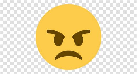 Angry Mad Upset Unhappy Emoji Emoticon Face Discord Angry Emoji Label