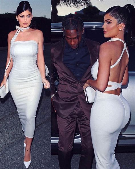 Kylie Jenner Sexy Ass Dress Fappenist