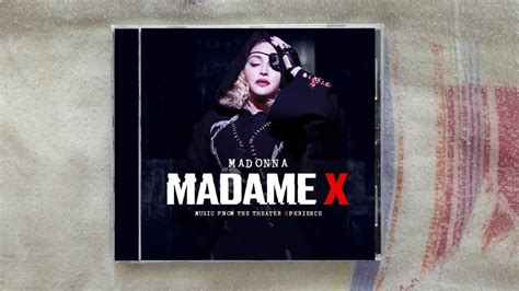 Madonna Madame X Music From The Theater Xperience Live CD UNBOXING YouTube