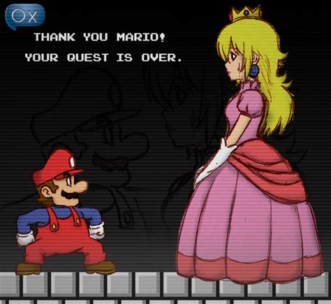 Thank You Mario Your Quest Is Over By Berserkerox On Deviantart