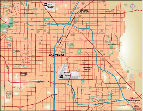 Las Vegas Nv Map The Strip With All Local Streets Ubicaciondepersonas