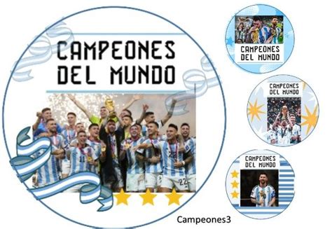 Lamina Mundial Argentina Campeones 3 La Casa Repostera