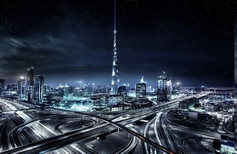 Cityscape Mist Building Dubai Wallpaper Coolwallpapersme