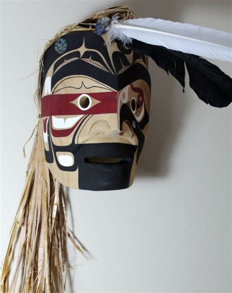 Simply said, we put your team's company logo on clothing and tangible marketing products. West Coast Native Makah Warrior Mask
