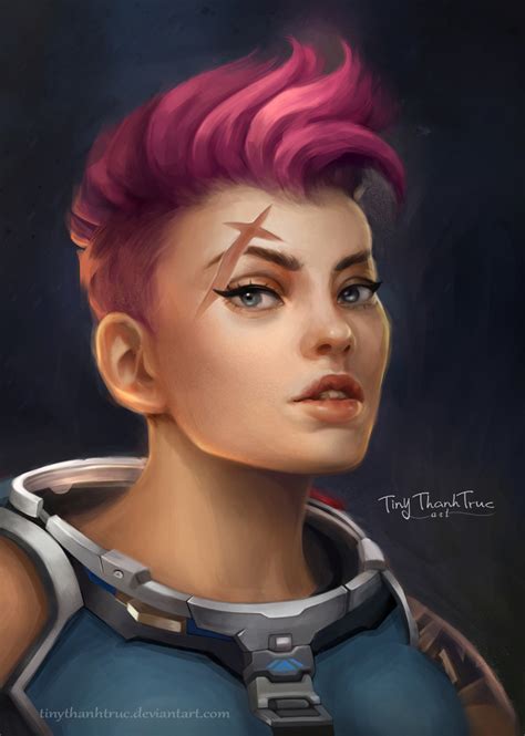 Zarya Overwatch Overwatch Highres Resized Revision Upscaled