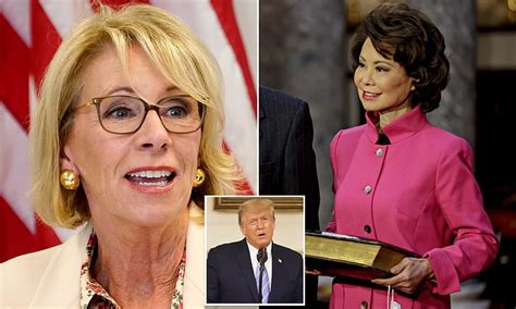 education secretary betsy devos becomes second cabinet member to resign over maga riot daily