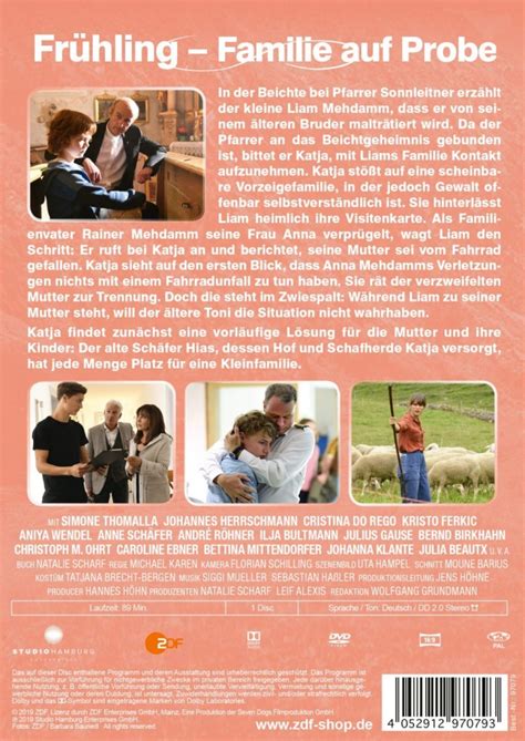 2005 bis 2006 lebte sie mit ihrer familie in siddinghausen (büren) und besuchte das gymnasium 'antonianum' in geseke, wo sie ihr. Frühling - Familie auf Probe - Herzkino (DVD)