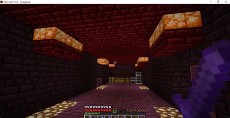 My Nether Base Interior So Far Thoughts Minecraft