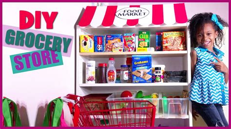 Diy Kids Grocery Store Market Playhouse Setup Blueprintdiy Kids