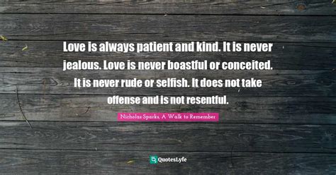 Love Is Always Patient And Kind It Is Never Jealous Love Is Never Bo