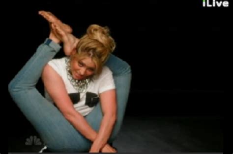 Shakira India New Photo Shakira Putting Her Leg Behind Her Head