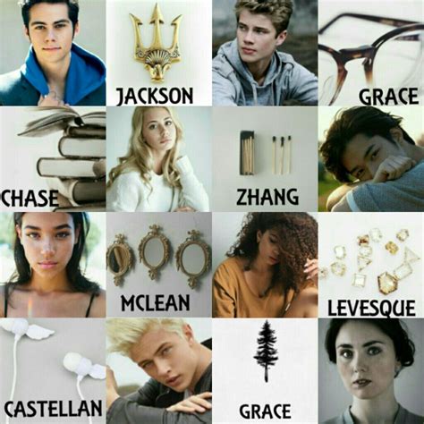 Percy Jackson Characters Aesthetics Percy Jackson Jason Grace