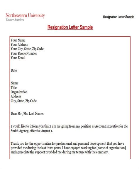 Maybe you would like to learn more about one of these? Resignation Letter Example Family Reasons - Sample ...