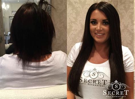 Micro loop hair extensions are permanent hair extensions that you clamp near the roots of your natural hair using metal rings. Micro Ring Hair Extensions for Short Hair. | Secret Hair ...