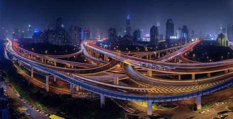 1920x1080 1920x1080 Shanghai Nanpu Bridge City Night City Lights