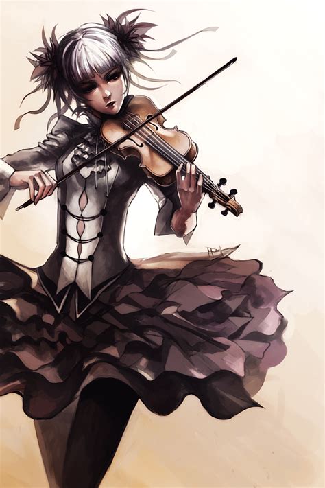 Violin Girl By Ninjatic On Deviantart