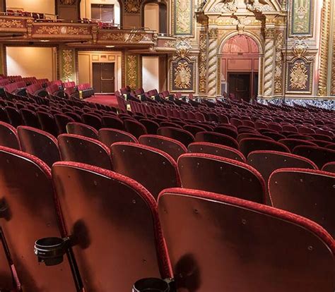 Boch Centers Wang Theatre Style Fixed Audience Seating By Irwin