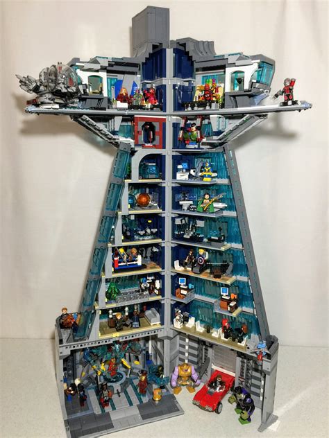Just Finished The Avengers Hero Tower Panlostiger 55120 Rlepin
